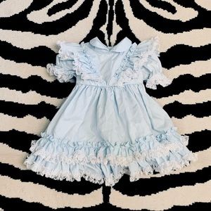 Vintage Martha's Miniatures Pageant Dress 18 months